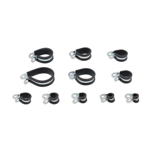 Connect Assorted Rubber Lined P Clips 60pc 31435 Tool Connection - Town Tools 