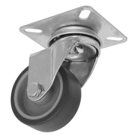 Sealey Medium-Duty Thermoplastic Swivel Castor Wheel50mm Trade SCW250SPEM