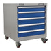 Sealey Mobile Industrial Cabinet 5 Drawer API5657A Sealey - Town Tools 