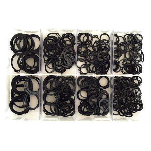 Tool Connection Assorted External Metric Circlips Box 250pc 35005 Connect - Town Tools