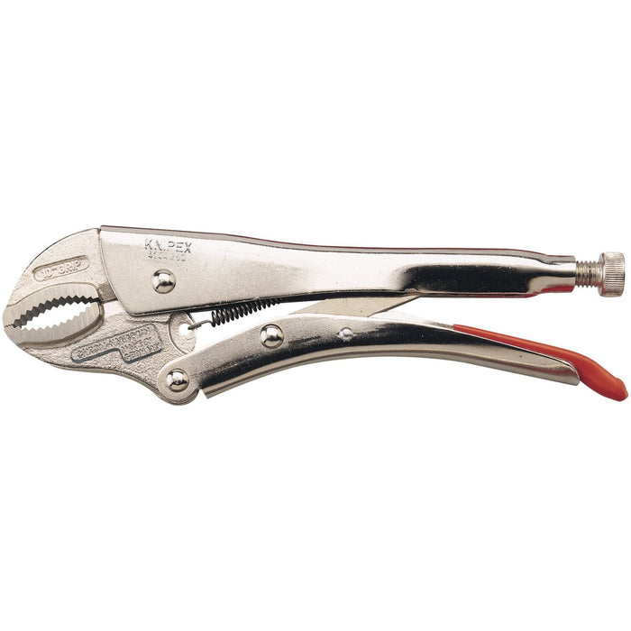 Draper Knipex 41 04 250 Curved Jaw Self Grip Pliers, 250mm 54217 Draper - Town Tools 