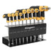 Sealey Ball-End Hex Key Set 10pc T-Handle Metric S01150 Siegen by Sealey - Town Tools 