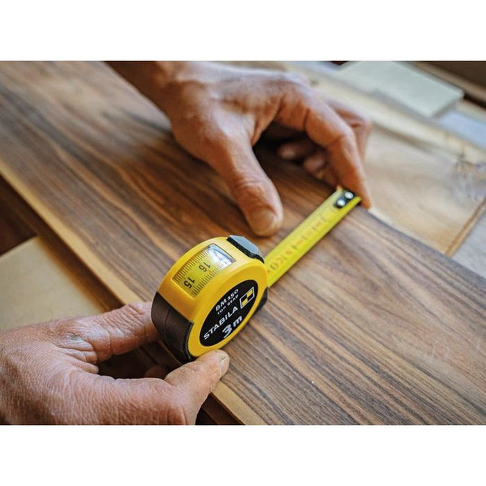 Stabila BM150 Top Read Pocket Tape 3m (Width 16mm) (Metric only) Stabila - Town Tools