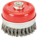 Draper Steel Twist-Knot Wire Cup Brush, 100mm, M14 41450 Draper - Town Tools 