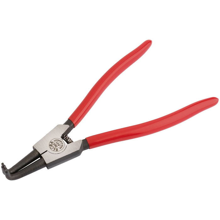 Draper Elora A31 Bent External Circlip Pliers, 40 - 100mm 21300 Draper - Town Tools 