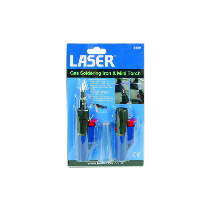 Laser Gas Soldering Iron & Mini Torch 6589 Laser - Town Tools 