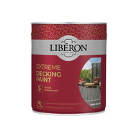 Liberon Extreme Decking Paint Dark Silver 2.5 litre