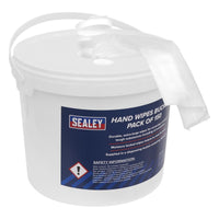 Sealey Hand Wipes Bucket Pack of 150 SCW3