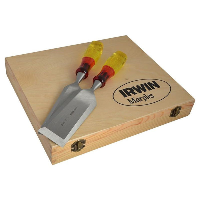 Irwin® Marples® M373 Bevel Edge Chisel Splitproof Handle Set, 8 Piece IRWIN® Marples® - Town Tools