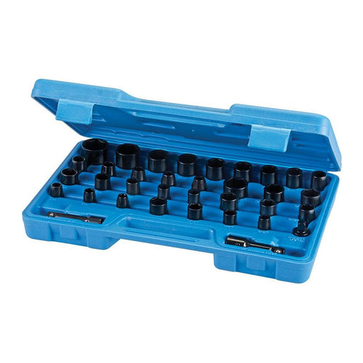 Silverline Impact Socket Set 35pce 35pce Silverline - Town Tools 