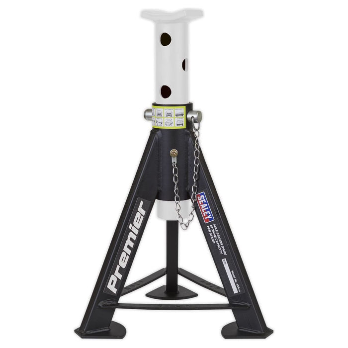 Sealey AXLe Stands (Pair) 6 Tonne Capacity per Stand White AS6