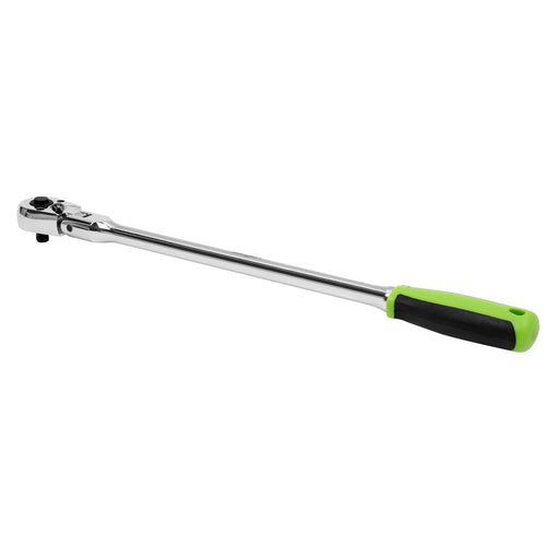 Siegen Siegen Long Flexi-Head Ratchet Wrench with Flip Reverse 1/4"Sq Drive Siegen - Town Tools 