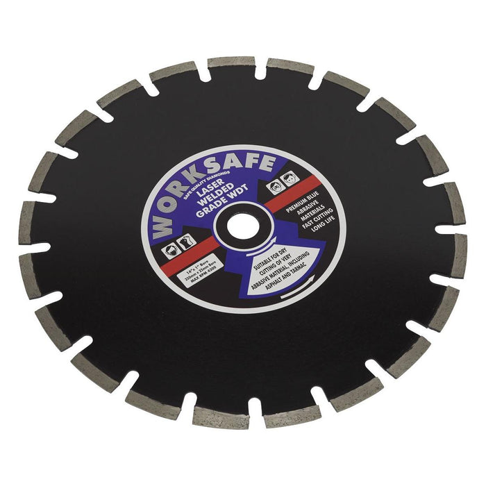 Sealey Asphalt/Tarmac Diamond Blade350 x 25mm WDT350