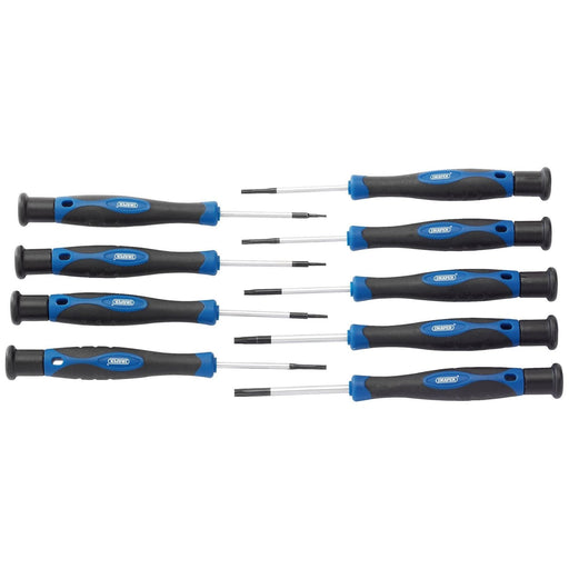 Draper TX-STAR Precision Screwdriver Set (9 Piece) 28117 Draper - Town Tools 