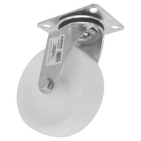 Sealey Heavy-Duty Nylon Swivel Castor Wheel125mm Trade SCW4125SPEM