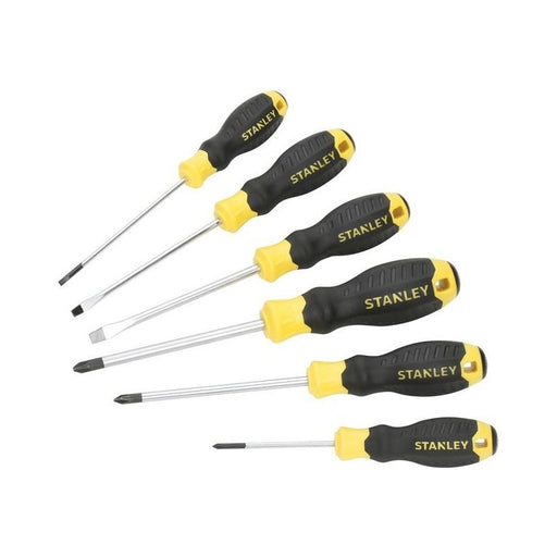 Stanley® Hand Tools CUSHION GRIP™ Screwdriver Set, 6 Piece STANLEY® Hand Tools - Town Tools