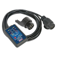Sealey Towing Socket Tester 13-Pin 12V DVSA Approved TST22