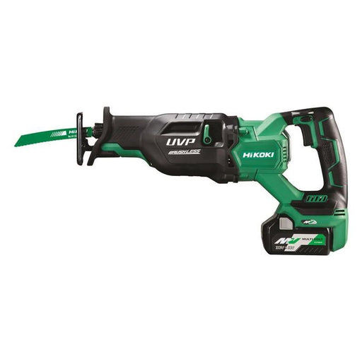 Hikoki CR36DA/JAZ Multi Volt Reciprocating Saw 36V 2 x 4.0Ah Li-ion HiKOKI - Town Tools