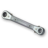 Teng Tools Ratcheting Offset Ring Spanner Metric 17 x 19mm