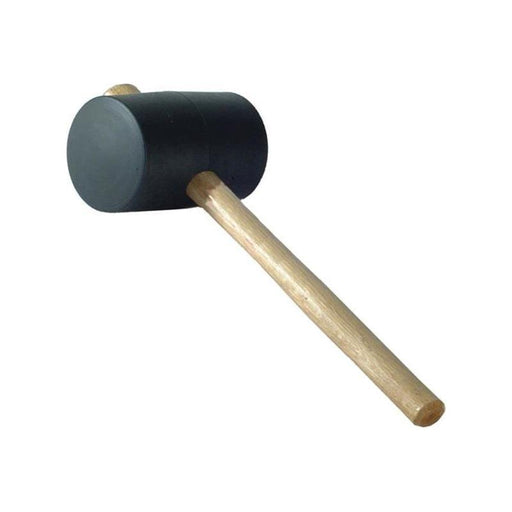 Faithfull Rubber Mallet - Black 567g (20oz) Faithfull - Town Tools