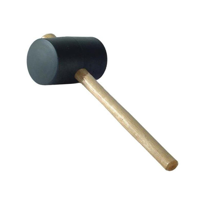 Faithfull Rubber Mallet - Black 567g (20oz) Faithfull - Town Tools
