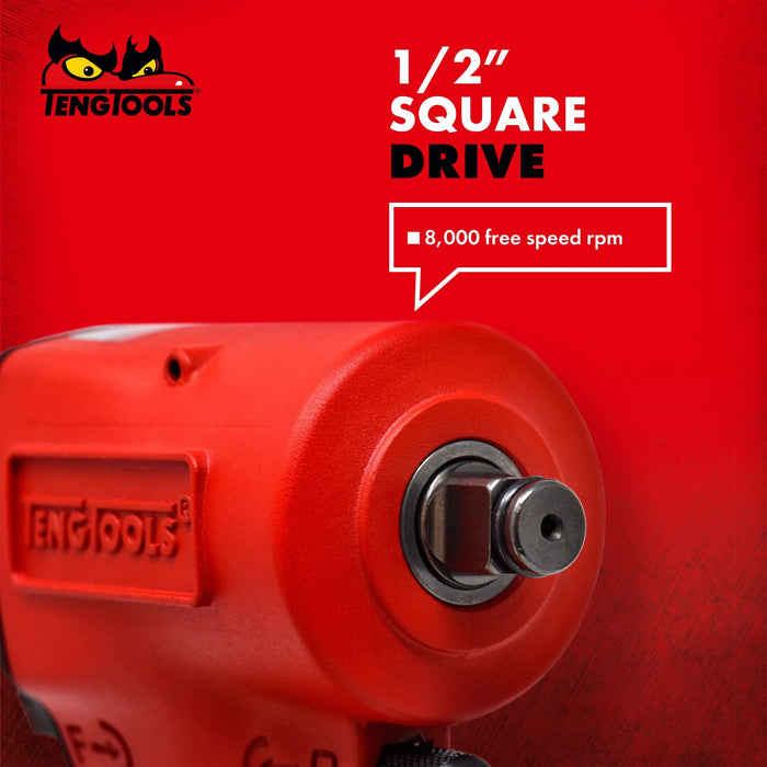 Teng Tools 1/2" Mini Air Impact Wrench Teng Tools - Town Tools 
