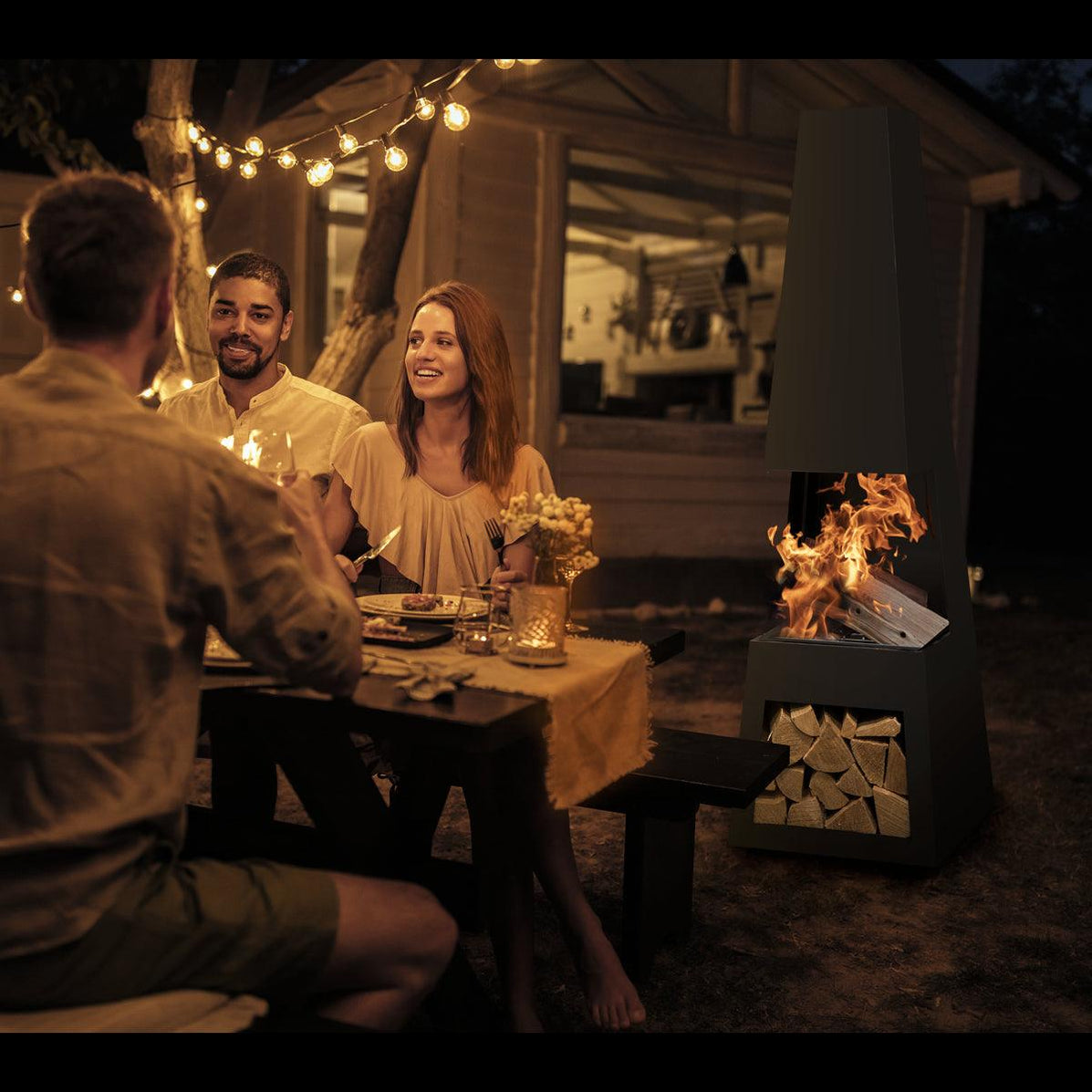 Sealey Dellonda Outdoor Chiminea, Fireplace, Fire Pit, Heater, DG109 main image 1