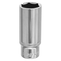 Sealey WallDrive Socket 19mm Deep 3/8"Sq Drive S0597