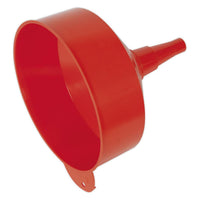 Sealey Funnel Large250mm Fixed Spout with Filter F3