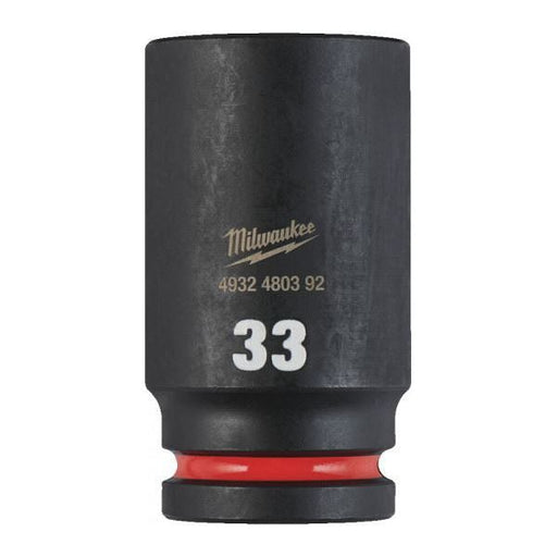 Milwaukee 33mm 3/4 Impact Socket Deep-1Pc Ne 4932480392 Milwaukee - Town Tools 