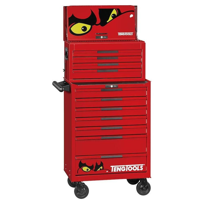 Teng Tools 26" PRO35™ stack FOAM tool kit 418 pieces red Town Tools - Town Tools