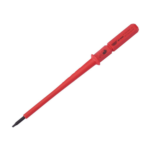 Draper XP1000 VDE Plain Slot Interchangeable Screwdriver Blade, 3 x 100mm Draper - Town Tools 