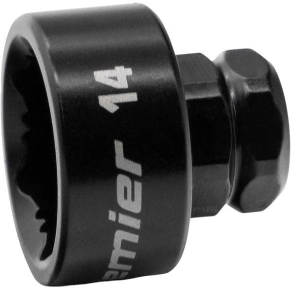 Sealey 1/4"Dr Go-Through Lock-on Low Profile Socket 14mm