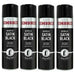 4x Simoniz Large Satin Black Acrylic Aerosol Car Spray Paint 500ml SIMP16D Simoniz - Town Tools 