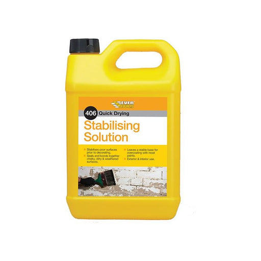 Everbuild Sika 406 Stabilising Solution 5 litre Everbuild Sika - Town Tools