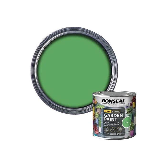 Ronseal Garden Paint Clover 250ml Ronseal - Town Tools