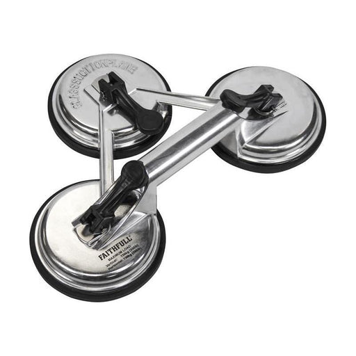 Faithfull Triple Pad Aluminium Pro Suction Lifter Faithfull - Town Tools