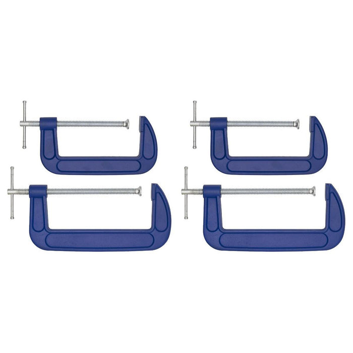 Sealey G-Clamp Set 150mm & 200mm 4pc AK6006SET Sealey - Town Tools 