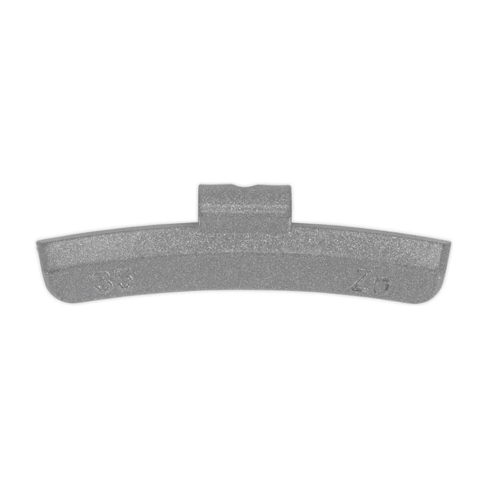 Sealey Wheel Weight 35g Hammer-On Plastic Coated Zinc for Alloy Wheels Pack of 5 Sealey - Town Tools 