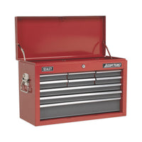 Sealey Topchest 9 Drawer with Ball-Bearing Slides Red/Grey AP22509BB