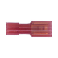 Sealey Fully Insulated Terminal 4.7mm Female Red Pack of 100 RT30