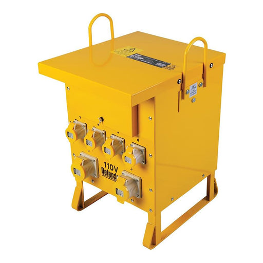 Defender 10kVA Single Phase Transformer 16A / 32A 110V Defender - Town Tools 