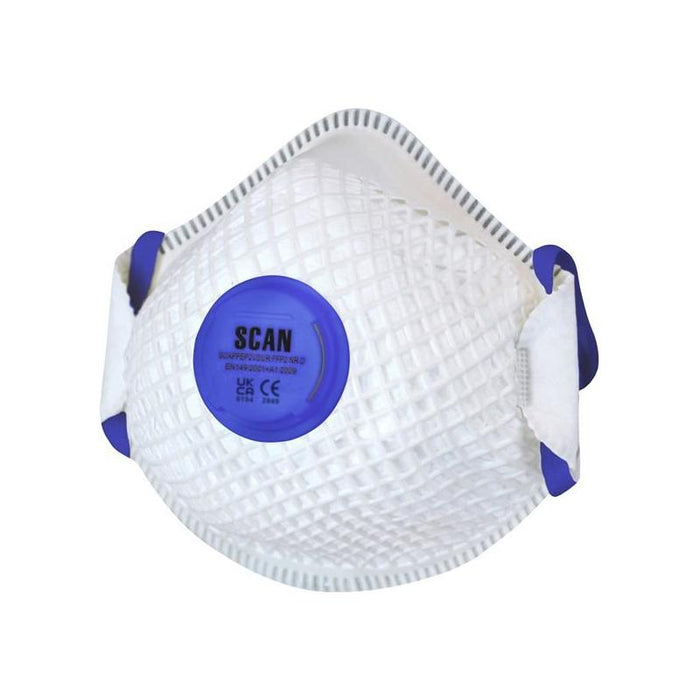 Scan Moulded Duranet Disposable Mask FFP2 (Pack of 2) Scan - Town Tools