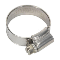 Sealey Hose Clip Stainless Steel22-32mm Pack of 10 SHCSS0X