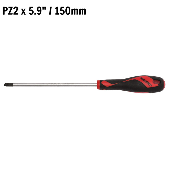 Teng Tools PZ Screwdriver PZ2 x 150mm M Teng Tools - Town Tools 