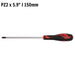 Teng Tools PZ Screwdriver PZ2 x 150mm M Teng Tools - Town Tools 