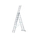 Zarges Skymaster Trade Combination Ladder 3-Part 3 x 9 Rungs Zarges - Town Tools