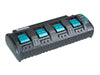 Makita DC18SF 4 Port LXT Multi Charger 240V Makita - Town Tools