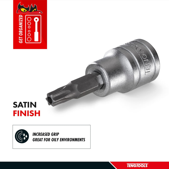 Teng Tools 1/2" TPX Bit Socket TPX55 Teng Tools - Town Tools 