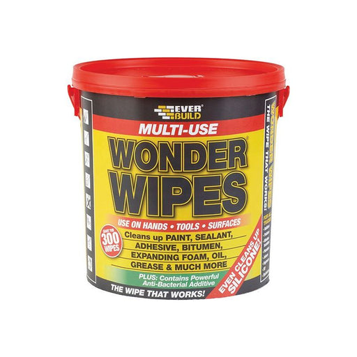 Everbuild Sika Giant Wonder Wipes (Tub 300) Everbuild Sika - Town Tools